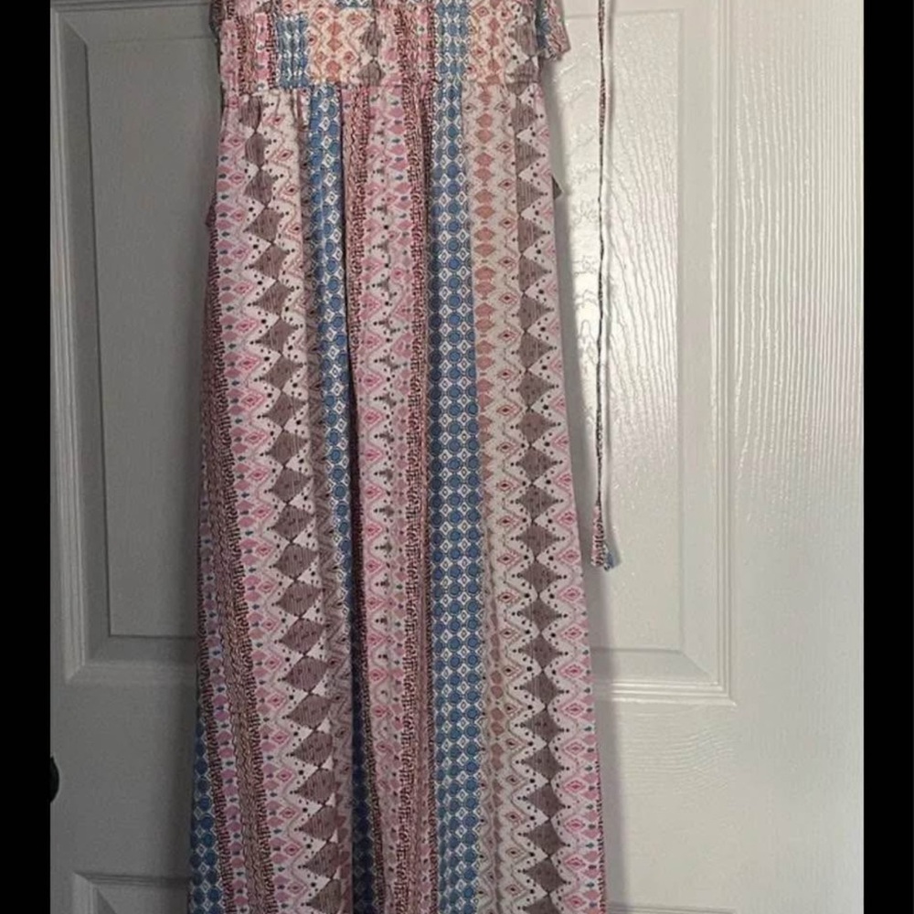 Lulu's Multicolor Patterned Dress - Picture 6 of 9
